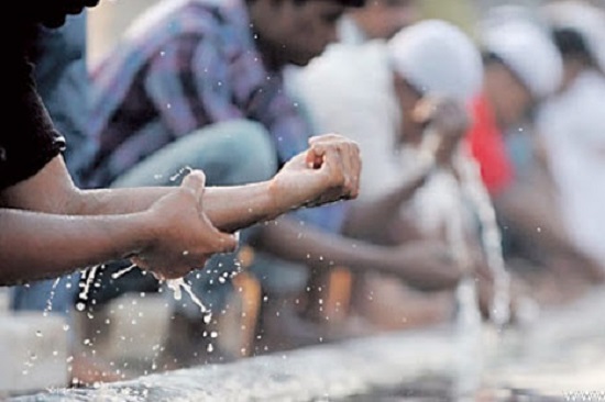 (To rationalize water consumption) a research study for recycling ablution (wodho’o) water in mosques in Anbar province